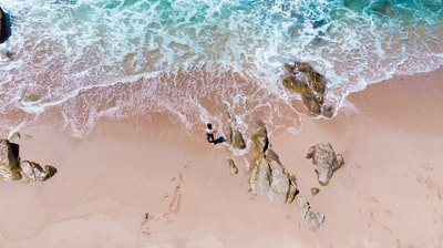 海滩航空摄影